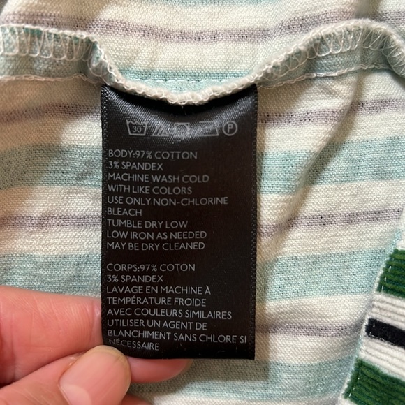 Urban Outfitters Green and White Striped women’s Dress - Picture 7 of 8